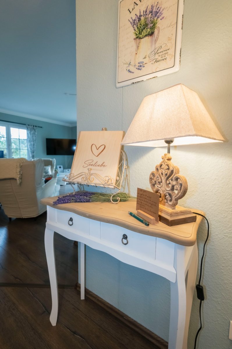 Detail & Deko – romantisches Ferienhaus Seeliebe