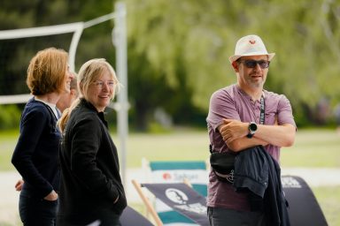 Sommerabend am See – Hubertus Beach Senftenberger See