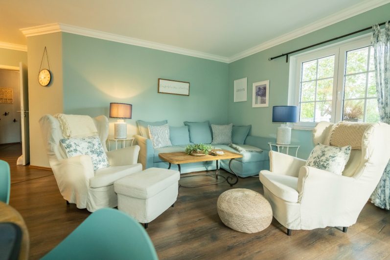 Wohnzimmer Seeliebe – gemütlich zu zweit, romantisches Wochenende